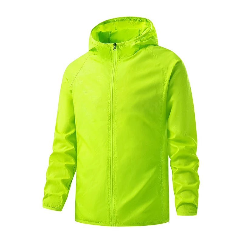 JNLN Unisex Hiking Jacket - Waterproof Windbreaker