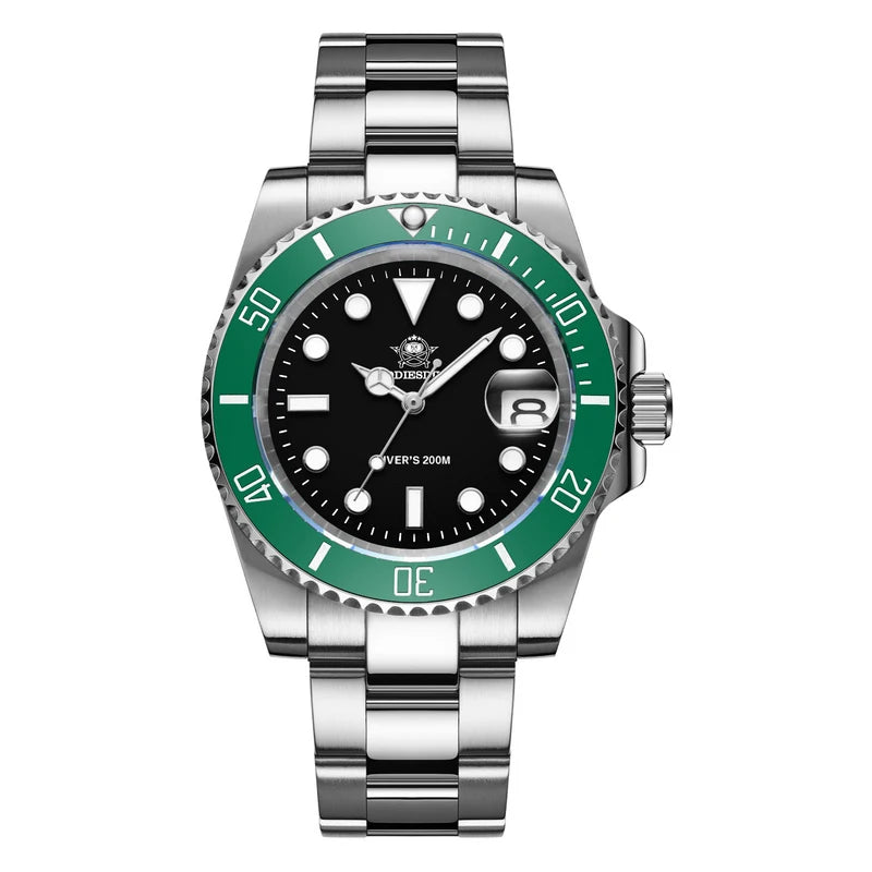 Men's Stainless Steel Watch Leisure Quartz Waterproof Outdoor Sports Watch