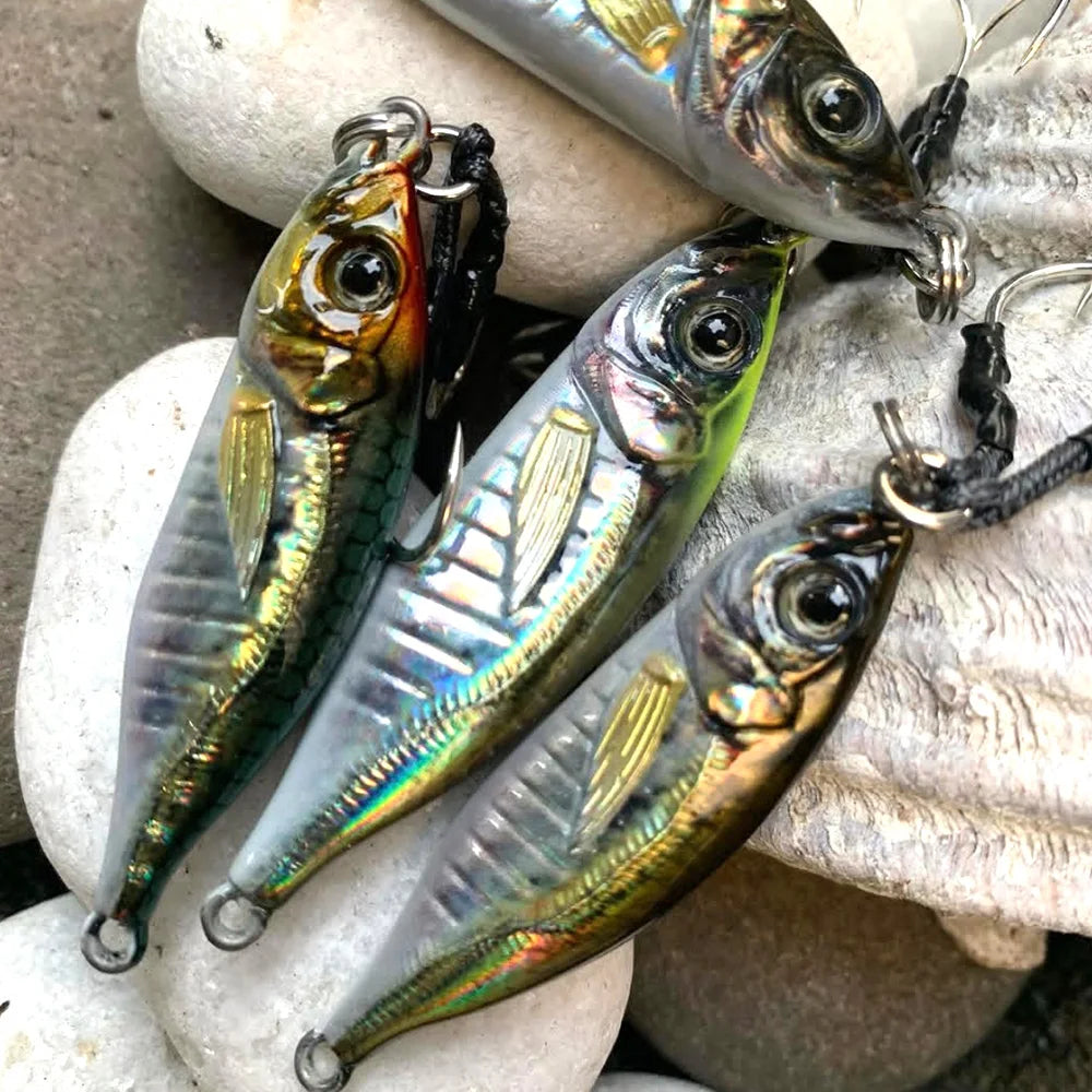 3D OffShore Saltwater Fishing Jig, Tuna Wahoo Jigging Lures