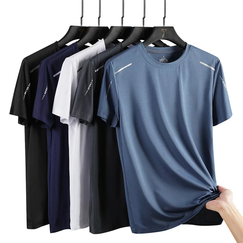 CHRLCK Men's Quick Dry Running Tee - Breathable Outdoor