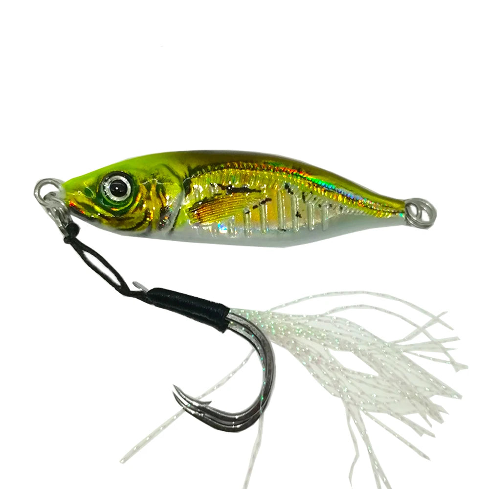 3D OffShore Saltwater Fishing Jig, Tuna Wahoo Jigging Lures