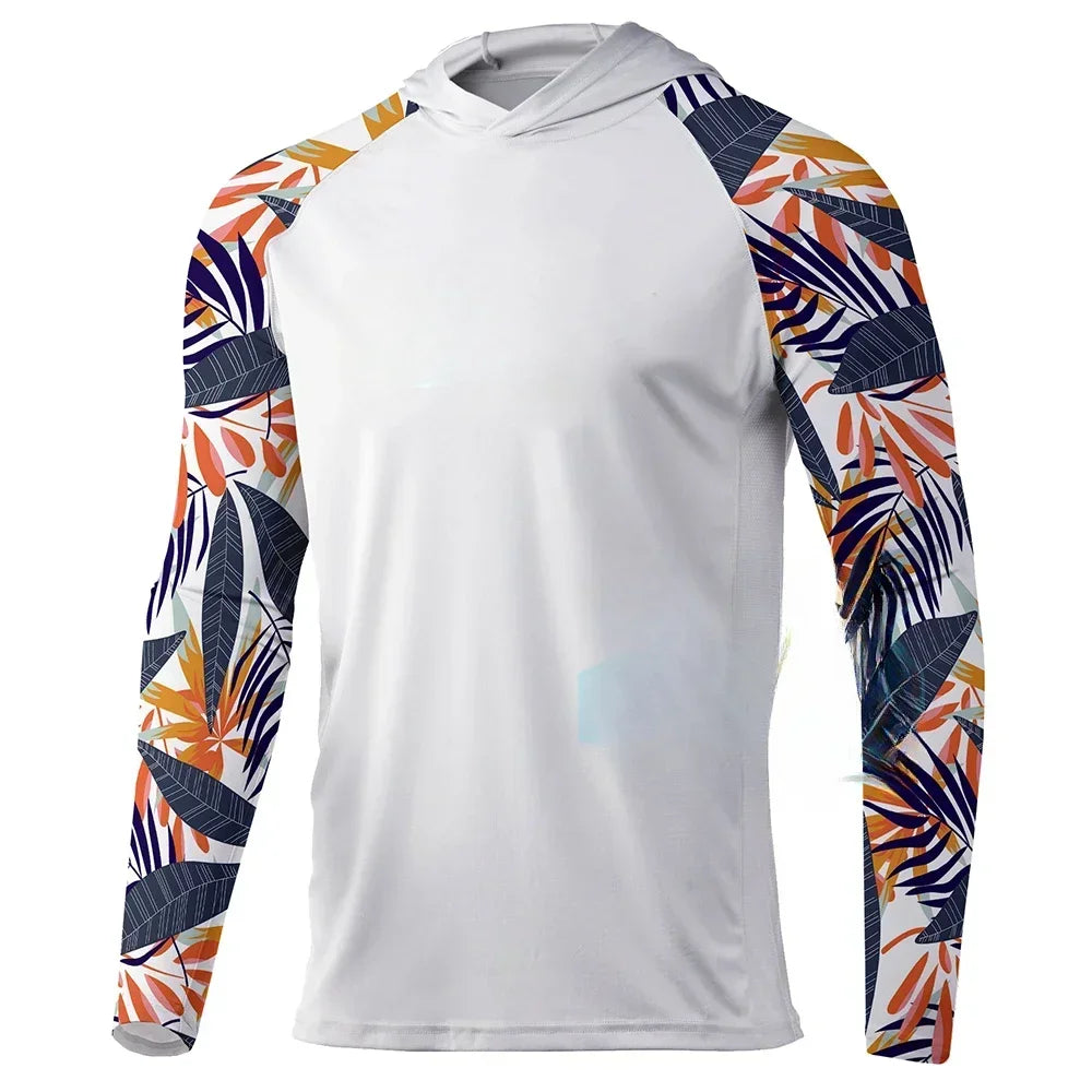 AquaGuard Hooded Fishing Shirt - UPF 50 Plus Sun Protection