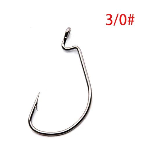 Gamakatsu OFFSET WORM HOOK (Width) Fishing Tee Hooks Sea Assist Hook Triple Treble Hooks Jig Head Fishing Carp Squid Hook