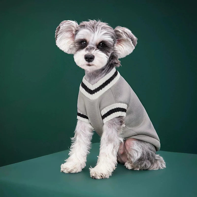 CozyPaws Cat And Dog Christmas Sweater - Warm Polyester