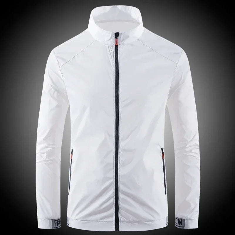 SunCoats Men's Breathable Waterproof Jacket - UV Protection