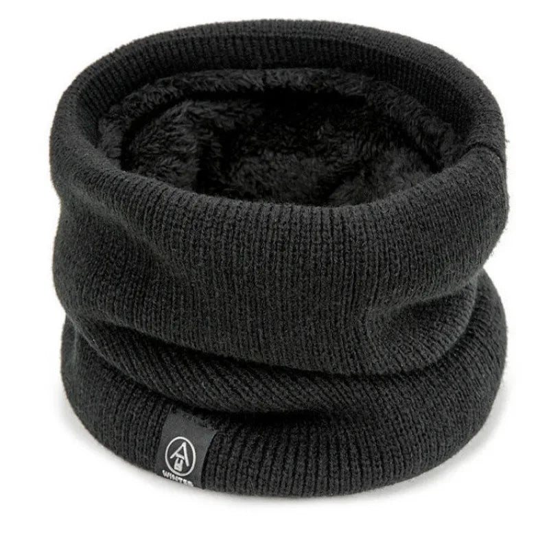 Fashion Soft Knitted Neck Warmer, Women/Men Sports Scarf with Face Cover for Winter Skating Running and Hiking