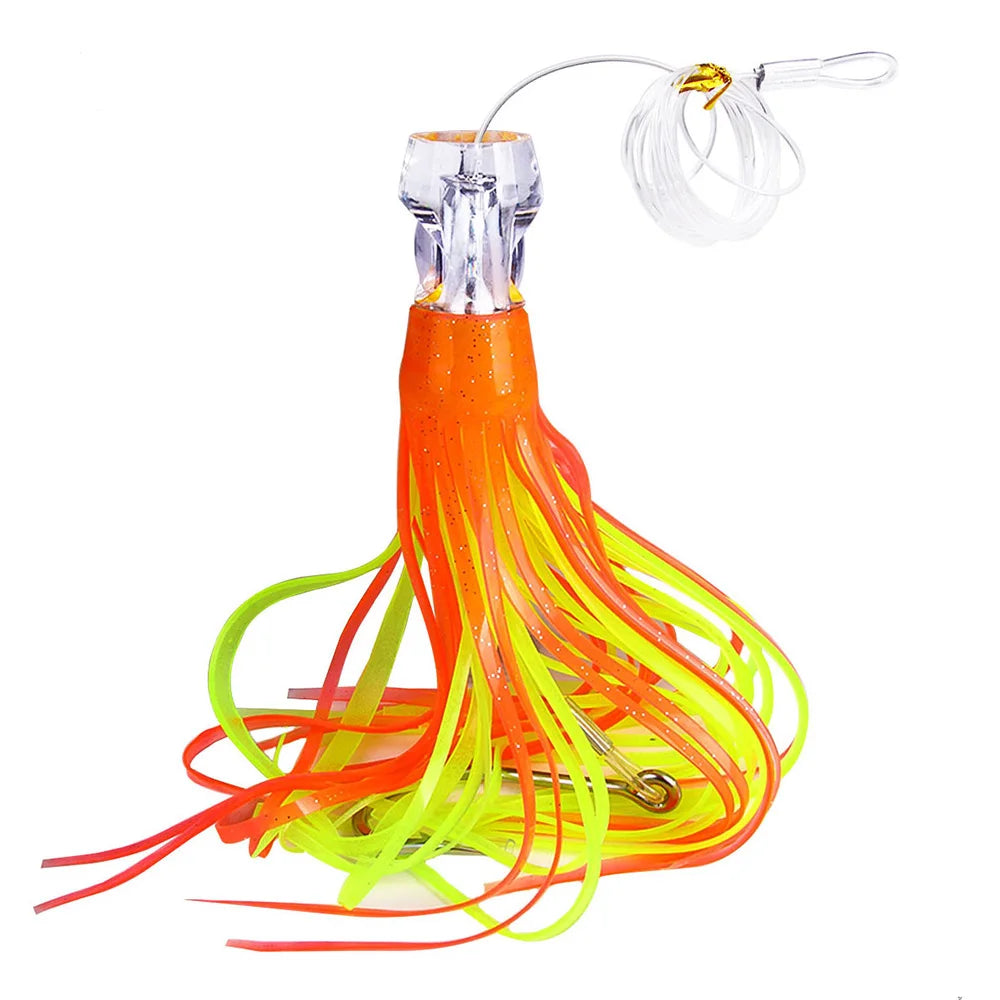 1pc Trolling Lure 65G/100G Deep Sea Boat Fishing Tuna Bait Octopus Saltwater Lures for Mahi Marlin Wahoo Big Game Fishing Tackle