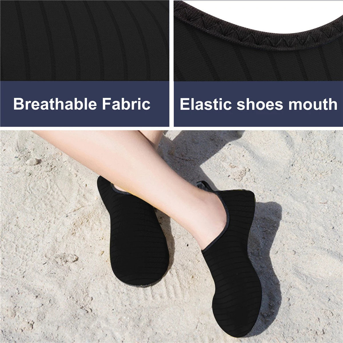 Men Women Water Sports Aqua Shoes Unisex Swimming Outdoor Beach Footwear