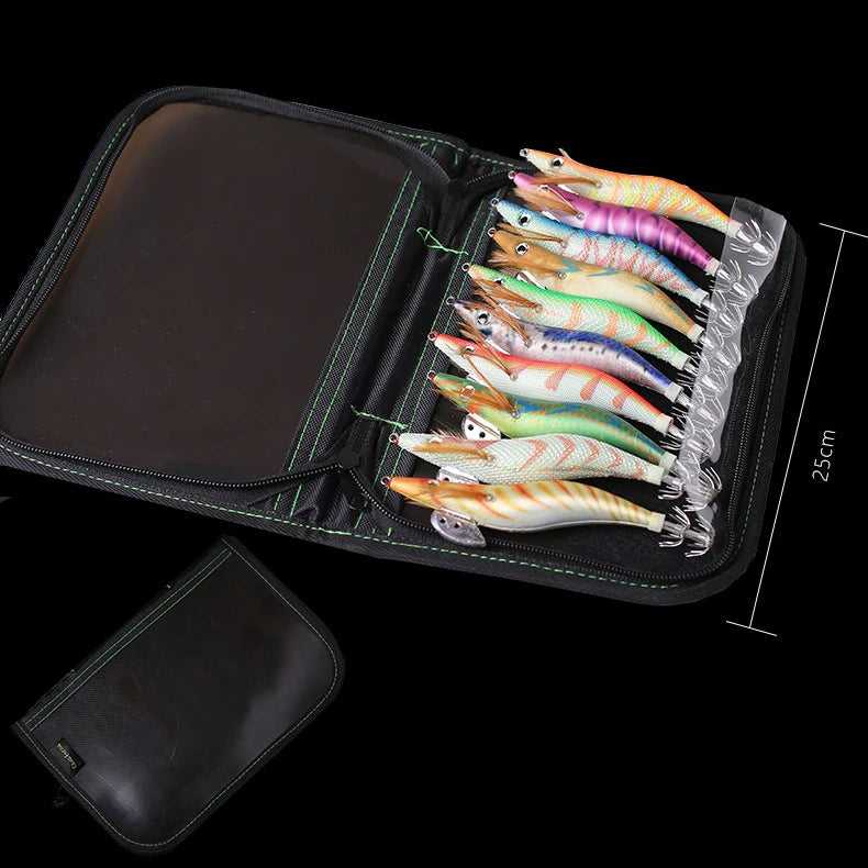 SeaGleam 3D Shrimp Jig Lure Set - Luminous Night Fishing