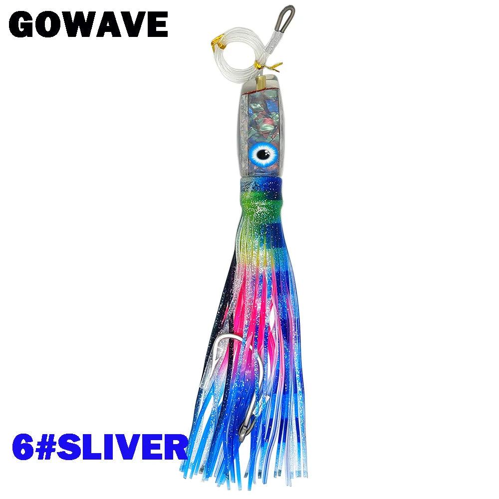 GOWAVE Sailfish Lure 32cm 295g Deepsea Boat Offshore Heavy Big Bait Saltwater Trolling Lures Mahi Marlin Wahoo Big Game Fishing