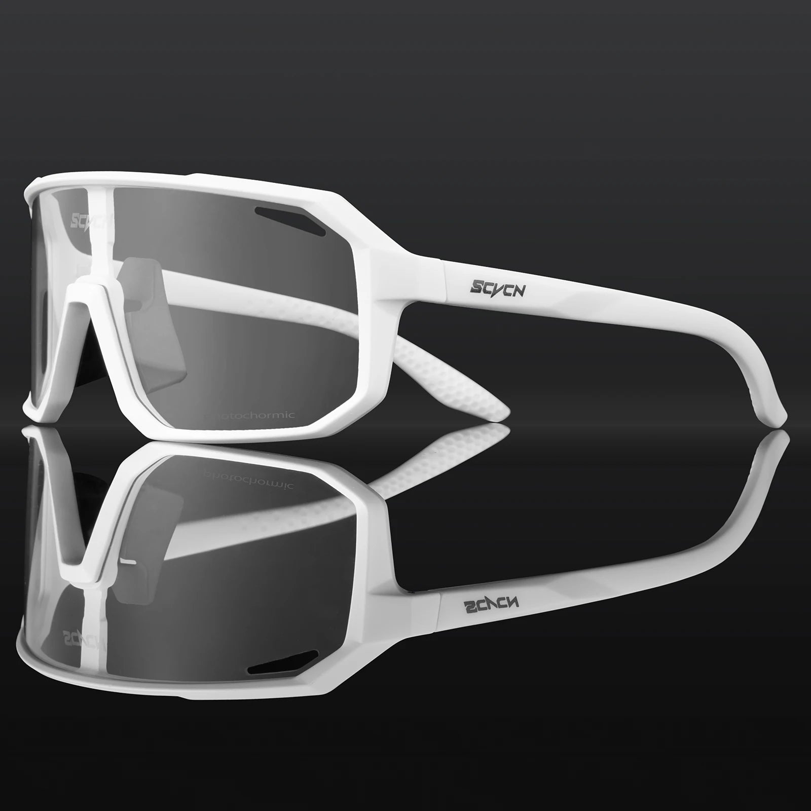 SCVCN Cycling Sunglasses - Photochromic UV400 Lenses