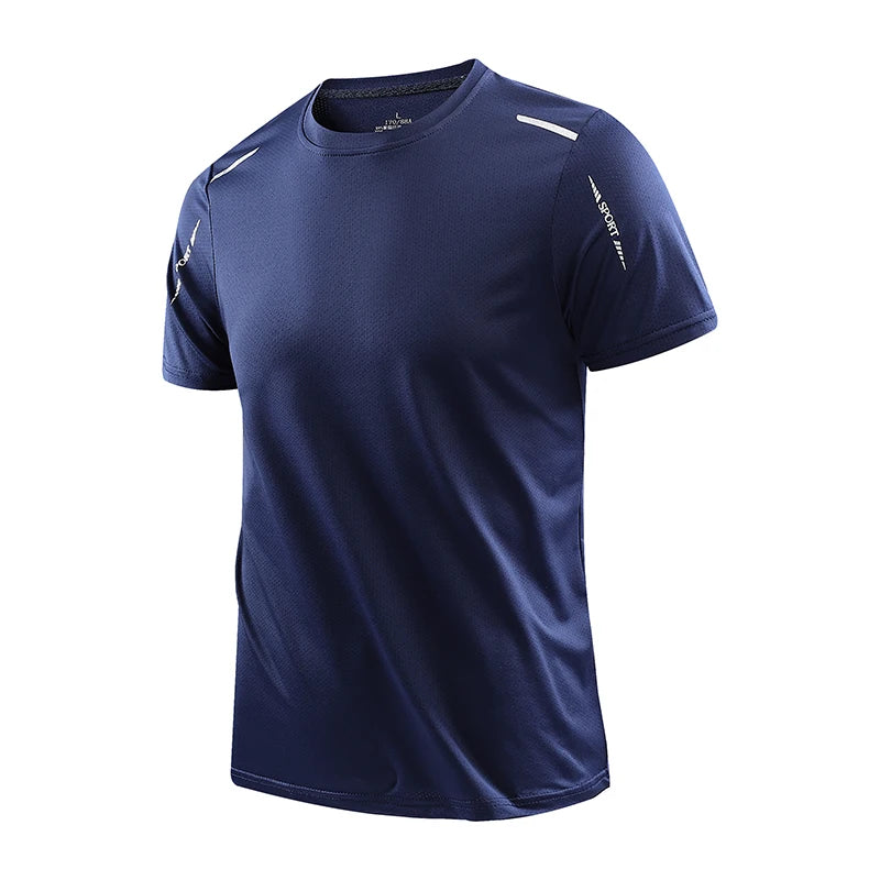 CHRLCK Men's Quick Dry Running Tee - Breathable Outdoor