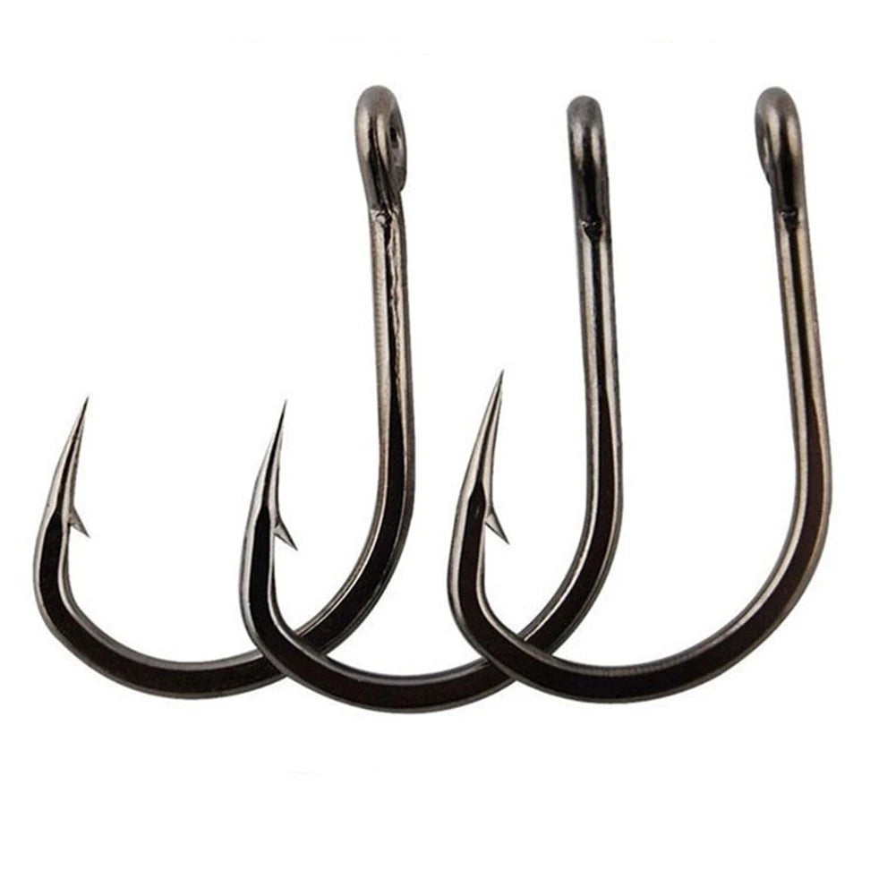 Apex Angler 100Pcs Hook Set - Sharp High Carbon Steel