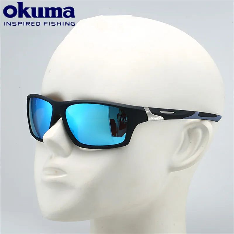 2025 Okuma Polarized Fishing Sunglasses UV400 Protective Bicycle, Driving, Hunting, Outdoor Sports Equipment