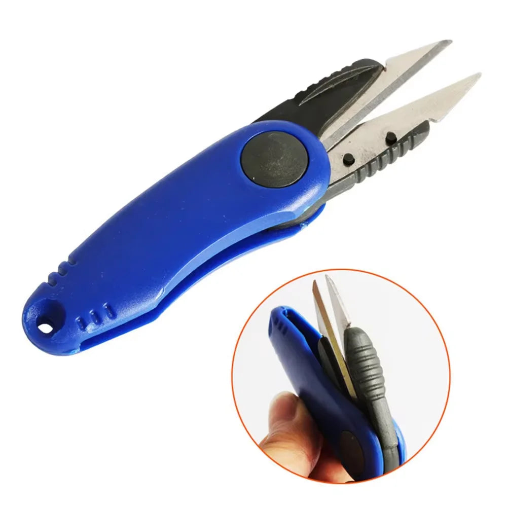 Stainless Steel Precision Fishing Line Cutter Non-slip Handle