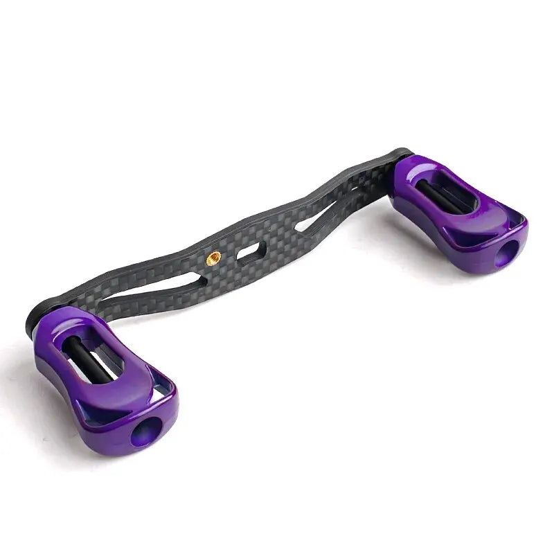 SEASIR Carbon Fiber Fishing Reel Handle Ultra Light Grip 6 COLORS Refit For Baitcasting Reel Accessories Include Daiwa,shimano