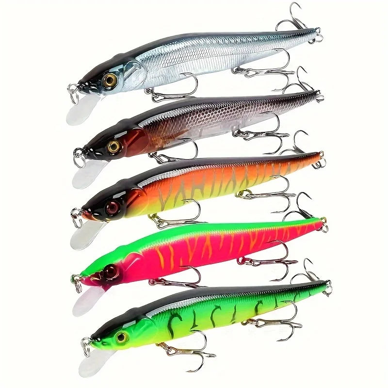 ApexLure Minnow Hard Bait Crankbait - Deep Sinking Action