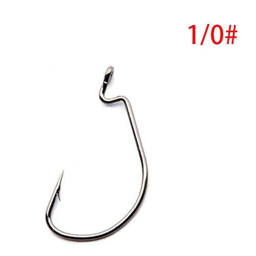 Gamakatsu OFFSET WORM HOOK (Width) Fishing Tee Hooks Sea Assist Hook Triple Treble Hooks Jig Head Fishing Carp Squid Hook