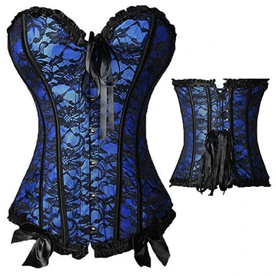 Women’s Steampunk Gothic Clothing. Plus Size Corsets Lace Up Bustier Body Shapers S-6XL