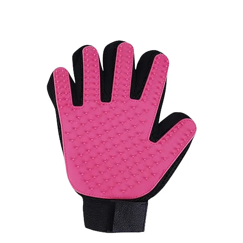 Hot Selling Pet Hair Combing Gloves. Sturdy Durable Hair Removal Cats & Dogs