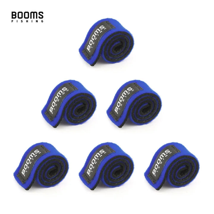 Booms Fishing RS3 Fishing Rod Holder Pole Belt Fastener Suspenders Strap Elastic Cable Fishing Rod Storage Tool Accessories