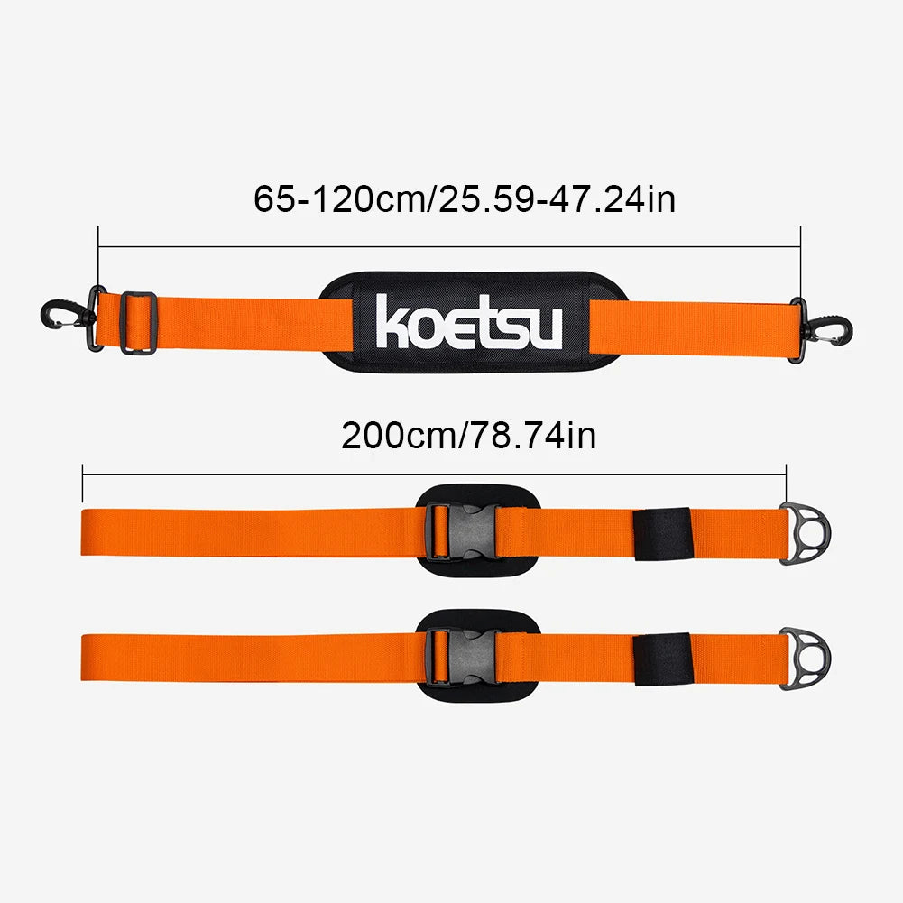 SUP Carrying Strap Adjustable Surfboard Shoulder Strap Stand Up Surf Paddle Board Carrier for Paddleboards Surfboards Longboards