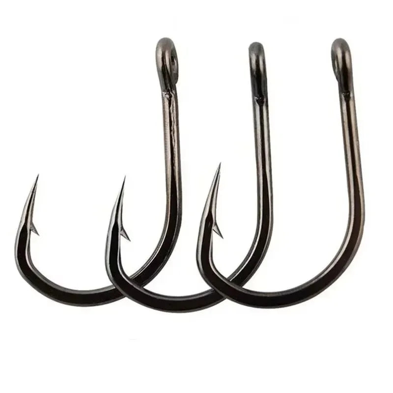 AquaForge Fishing Hooks Size 3 To 12 100 Pack - Ultra Sharp