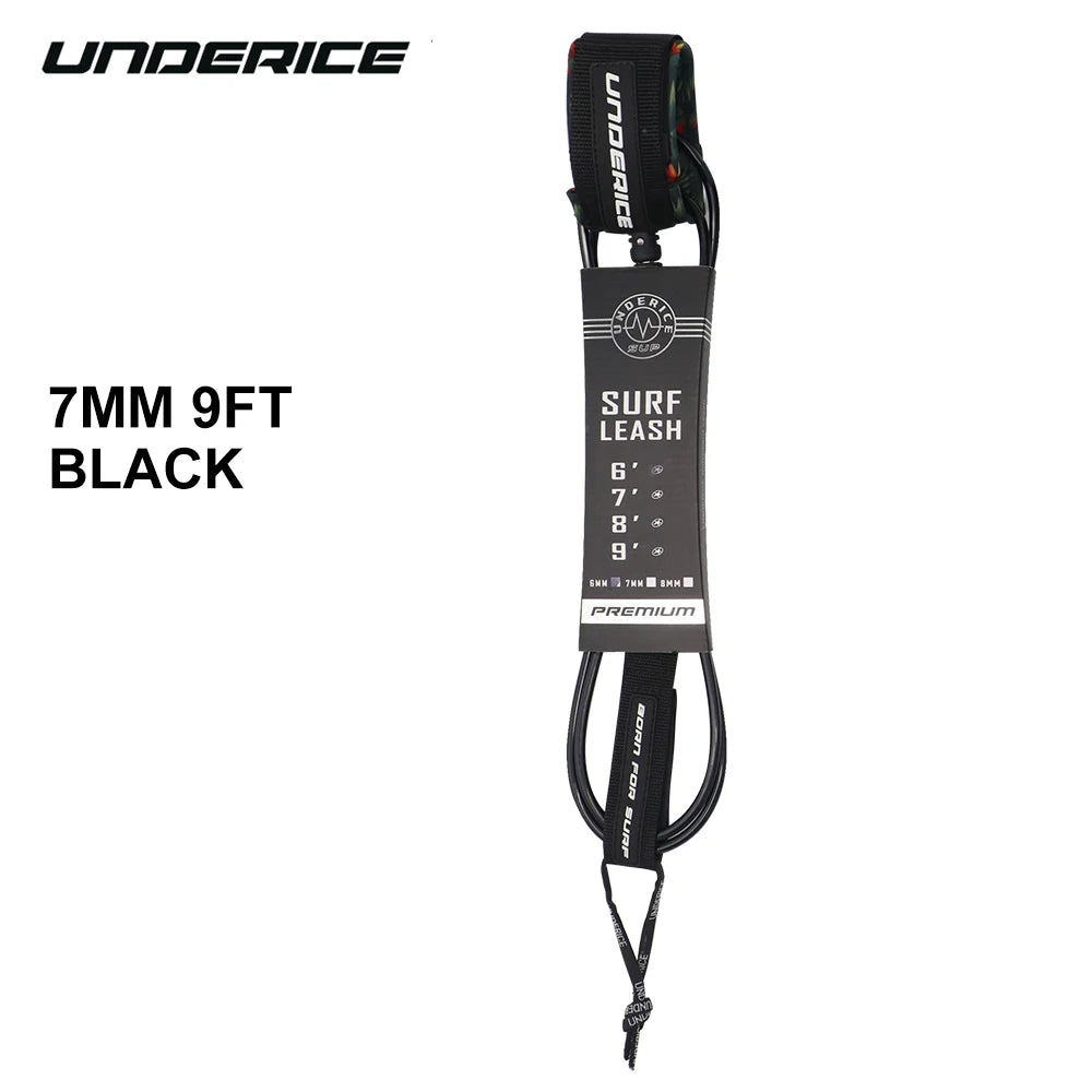 SUP Board 6-10FT Surf Leash Surf Leg Rope Surfboard Leash TPU Stainless Swivels Inflatable Paddle Board Longboard Foot Rope