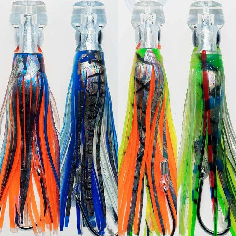 Prowler Trolling Fishing Lures, Rigged Skirted, Big Game, Marlin, Tuna, Bula Game, Fishing Lure, 6 ', 9'