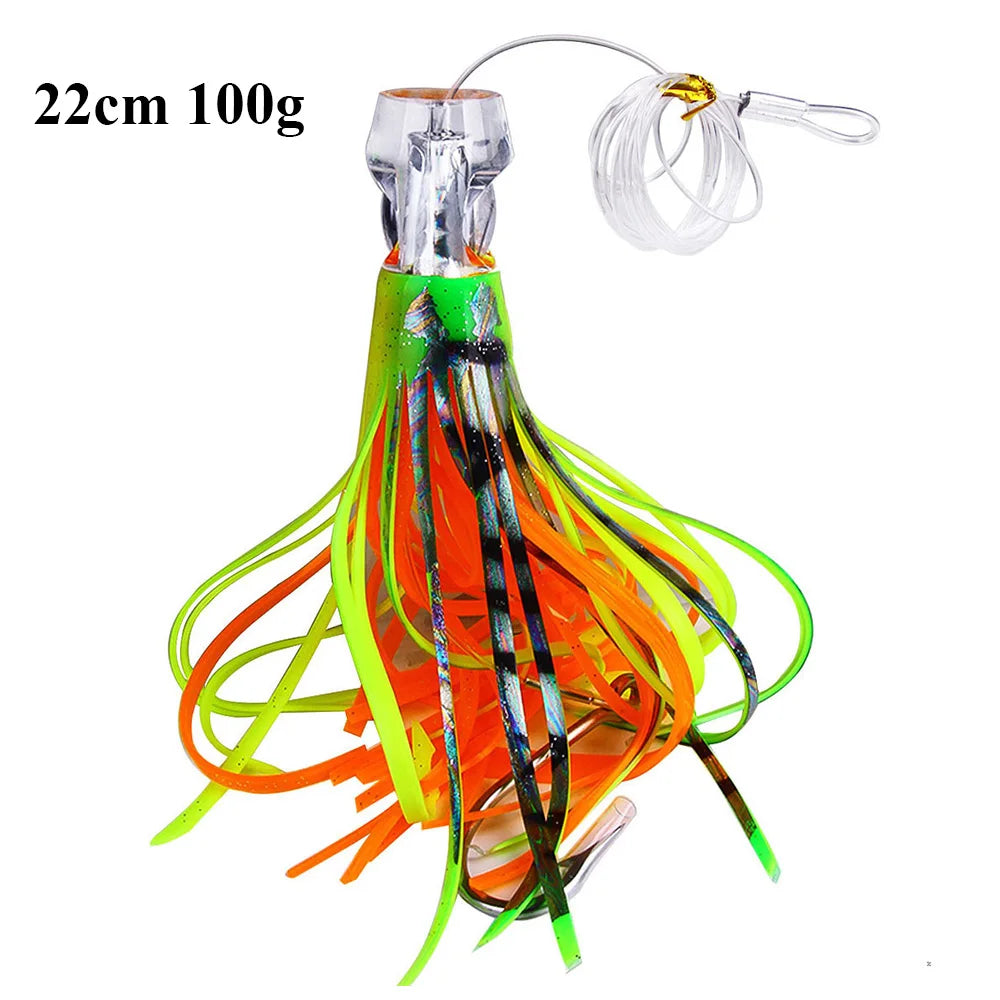 233mm 115g Marlin Lures Offshore DeepSea Boat Fishing Bait Saltwater Trolling Lure Mahi Wahoo Sworldfish Big Game Fishing Tackle
