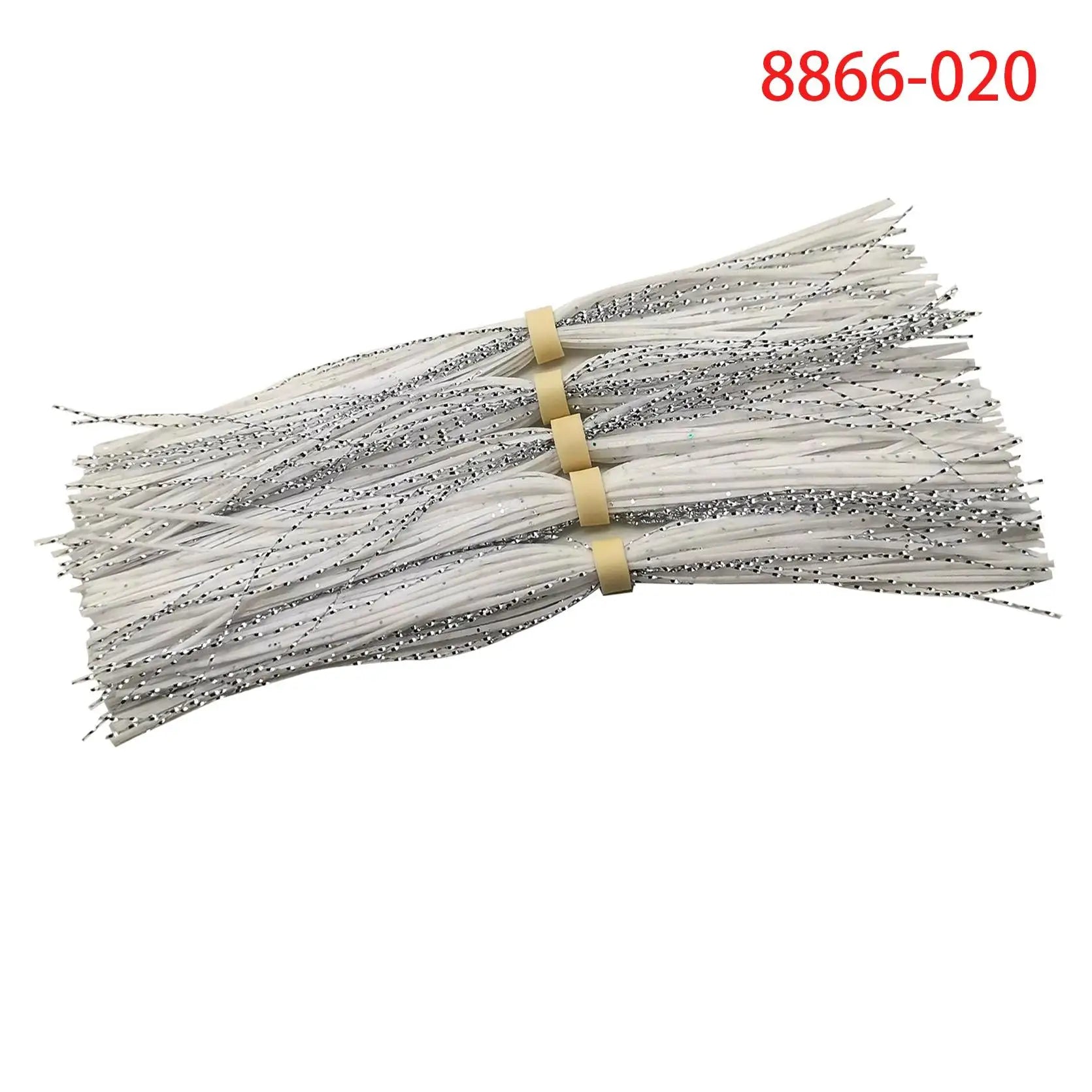 5 pcs/lot 44 Strands Silicone Skirts Umbrella skirts Fishing Accessories Buzzbaits Spinner Buzz Bait
