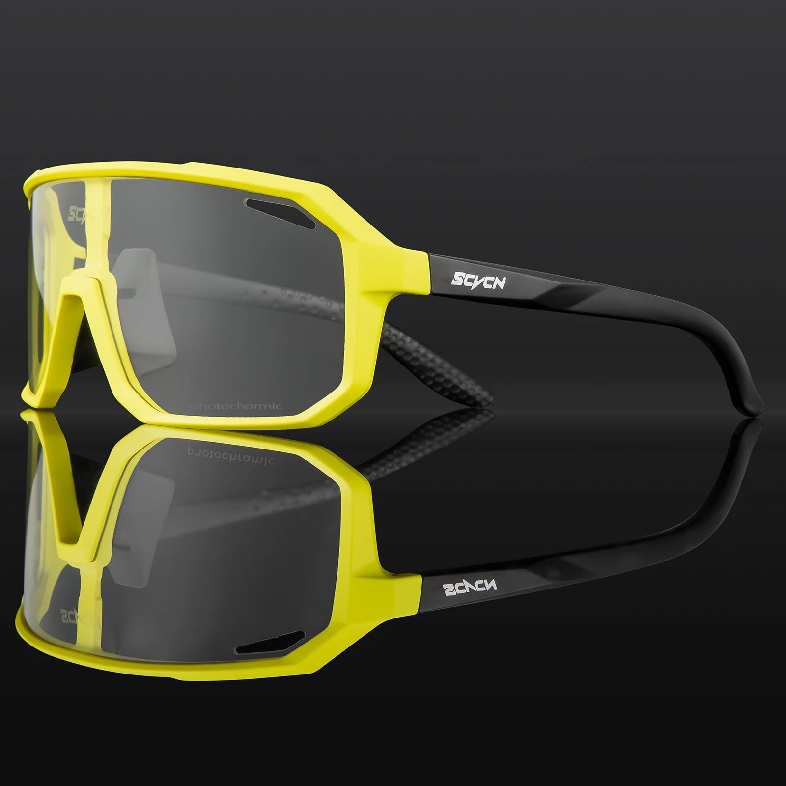 SCVCN Cycling Sunglasses - Photochromic UV400 Lenses