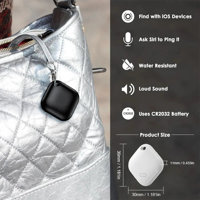 Apple Find My Device Tracker IOS Mini GPS Tracker Locator For Children Pets, Keys