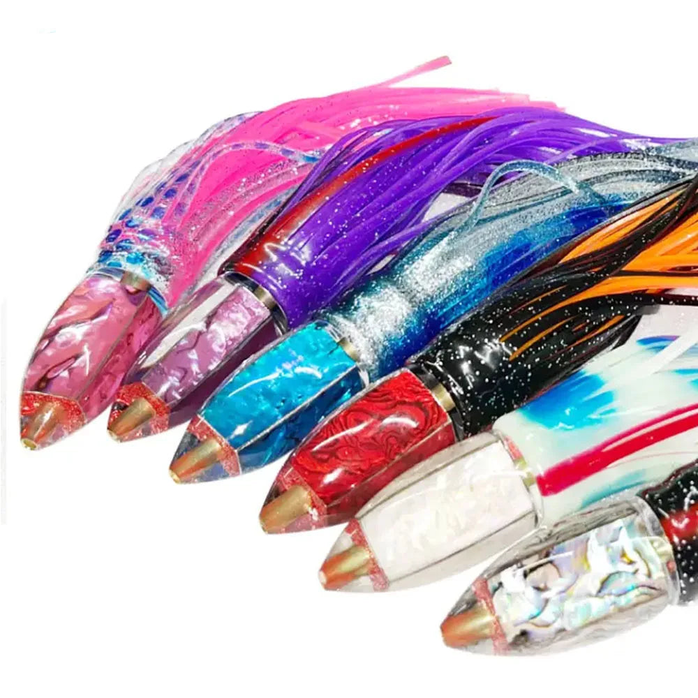 233mm 115g Marlin Lures Offshore DeepSea Boat Fishing Bait Saltwater Trolling Lure Mahi Wahoo Sworldfish Big Game Fishing Tackle