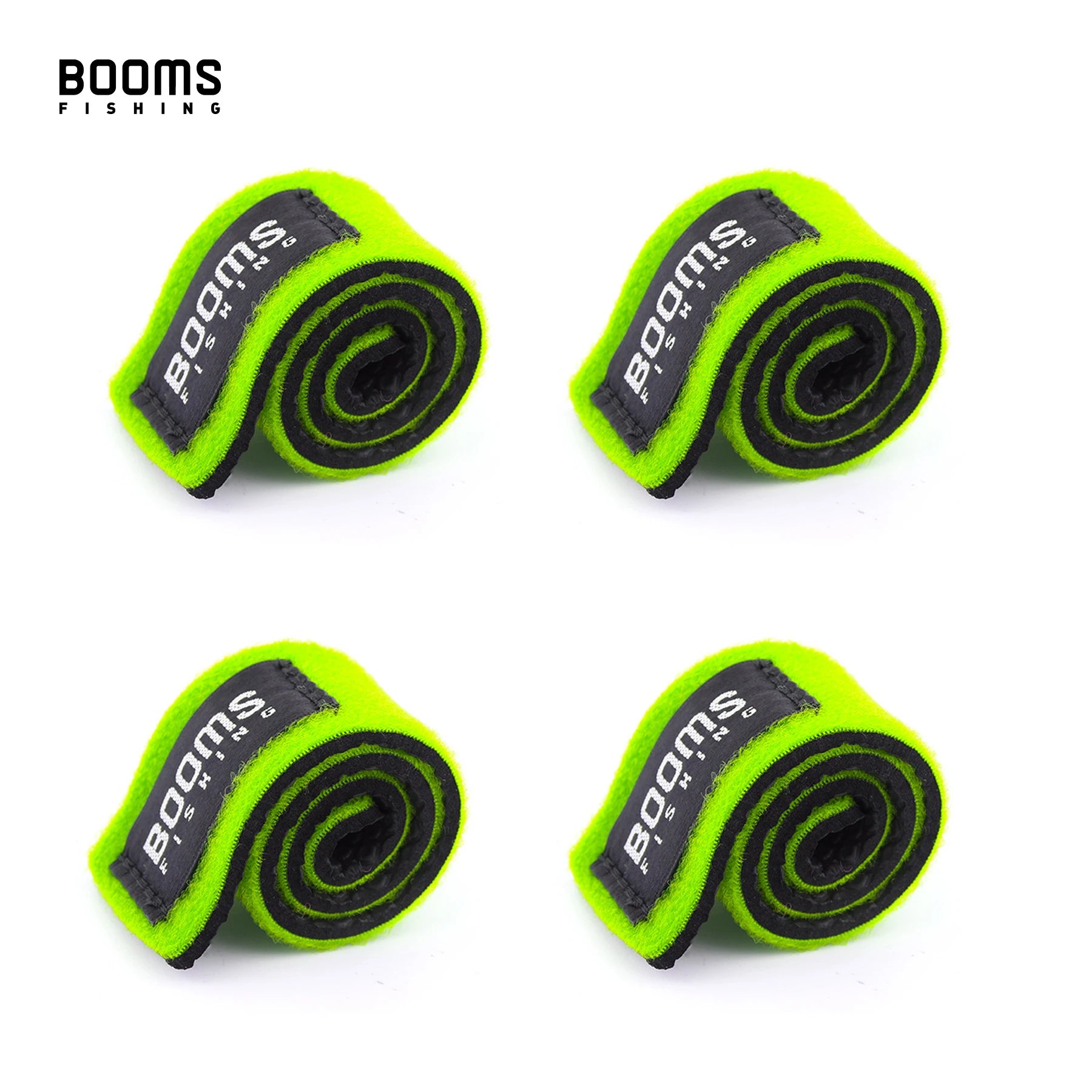 Booms Fishing RS3 Fishing Rod Holder Pole Belt Fastener Suspenders Strap Elastic Cable Fishing Rod Storage Tool Accessories