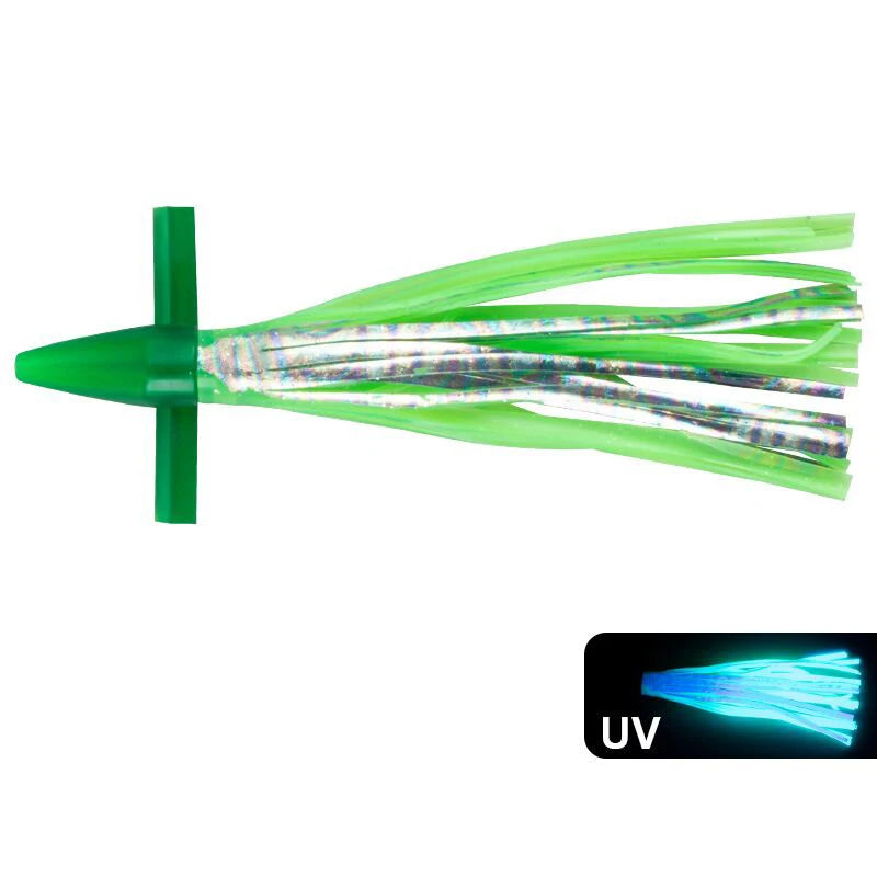 AquaLure Trolling Skirt Tuna Lure - Biomimetic Squid Uv