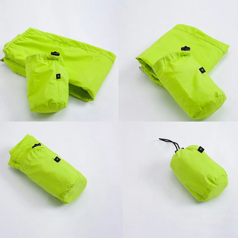 JNLN Waterproof Hiking Jacket - Packable Quick Dry Windproof UV
