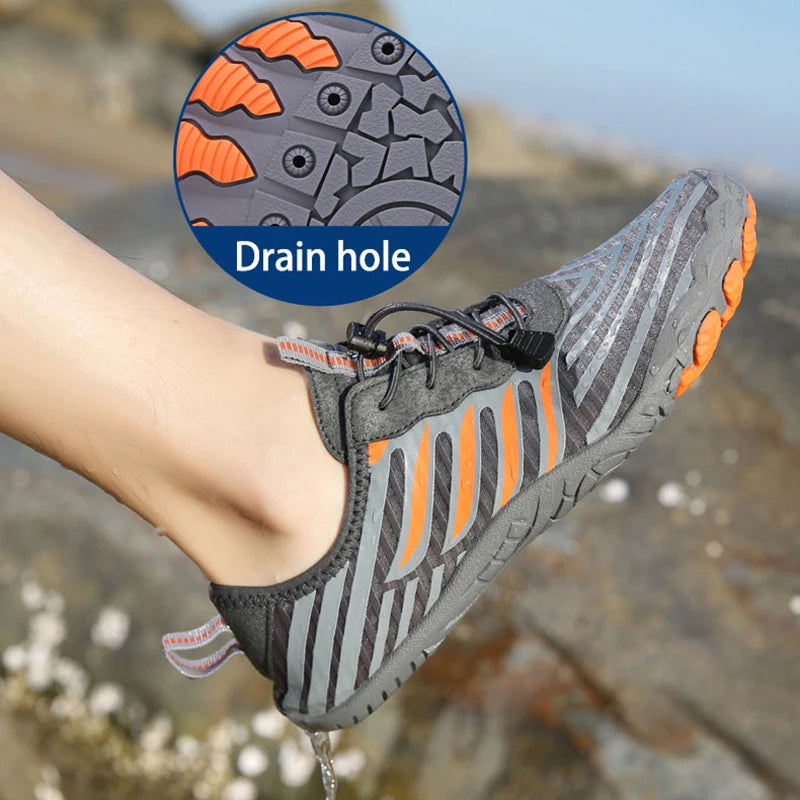 Men Women Quick-Dry Sports Amphibious Aqua Outdoor Water Sneakers