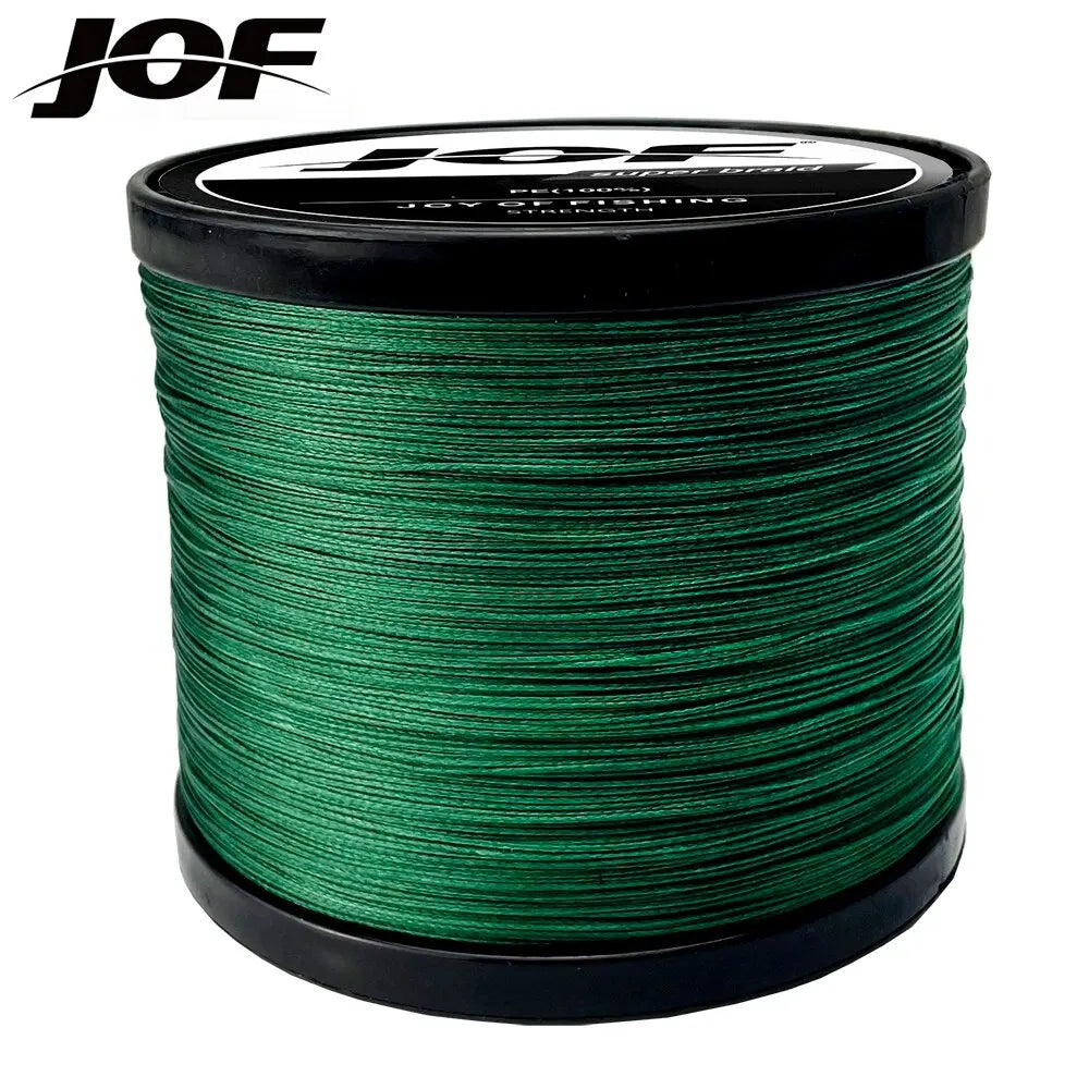 JOF 4 Strands Braided Line - Smooth Strong Durable Carp