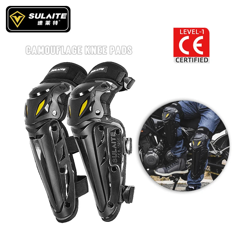 MotoGuard Knee Pads - Side Wing Protection For Off Road