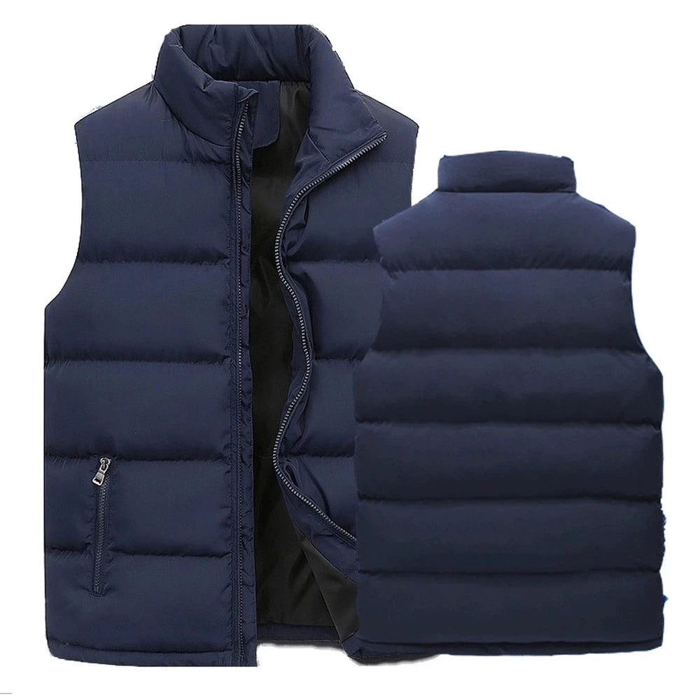 UrbanEdge Mens Winter Vest Waterproof Sleeveless Warmth