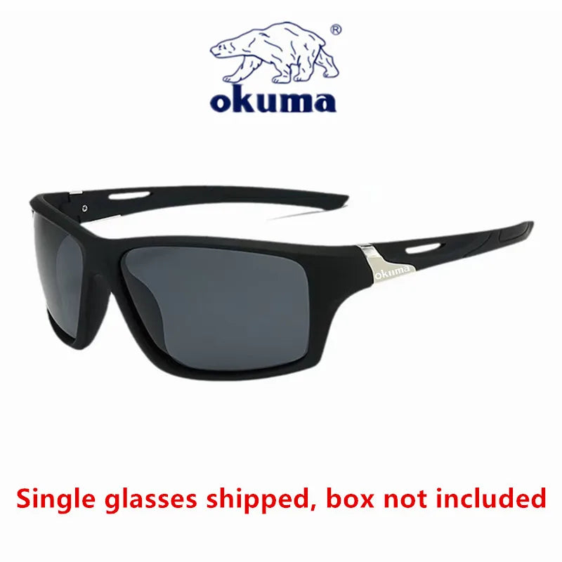 2025 Okuma Polarized Fishing Sunglasses UV400 Protective Bicycle, Driving, Hunting, Outdoor Sports Equipment