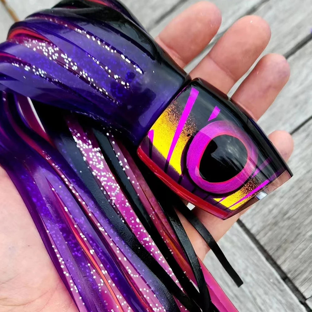 1pc Trolling Lure 65G/100G Deep Sea Boat Fishing Tuna Bait Octopus Saltwater Lures for Mahi Marlin Wahoo Big Game Fishing Tackle