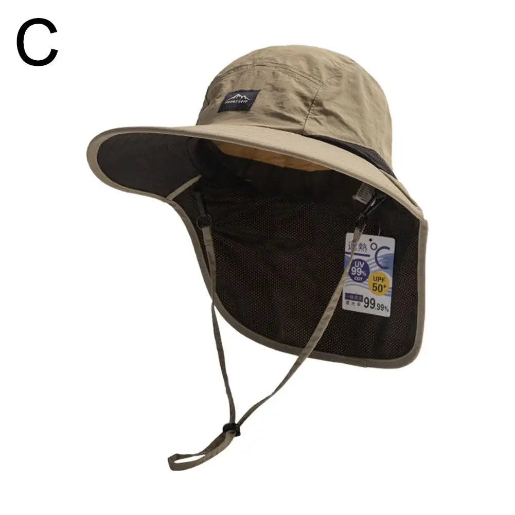 AquaSun Quick-Drying Sun-Proof Cap - UV Protected Airy Mesh