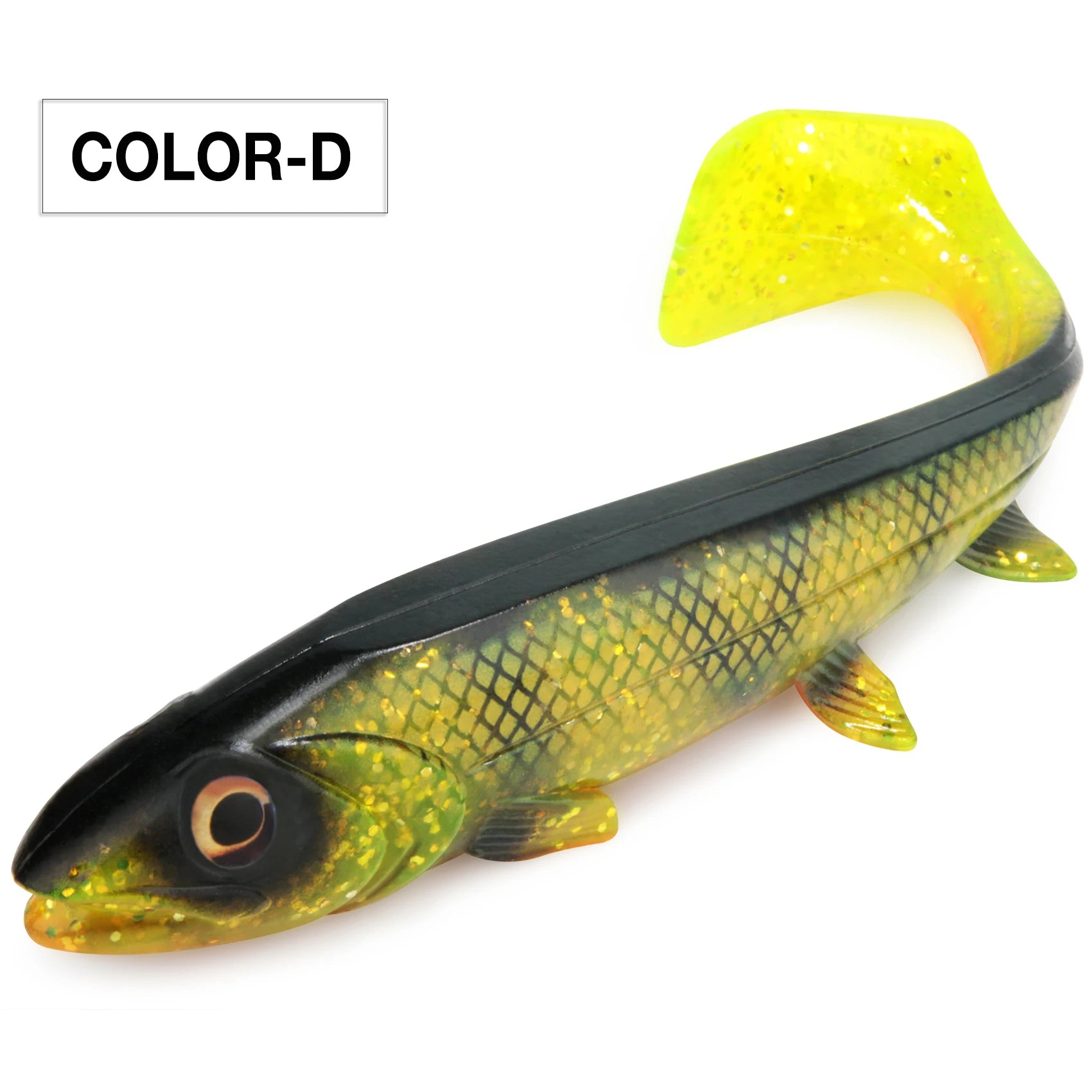 Spinpoler 14cm/18cm Shad Pike Lure Swimbait Square Tail For Pike Perch Catfish Zander Soft Artificial Bait Big Game Fishing Gear