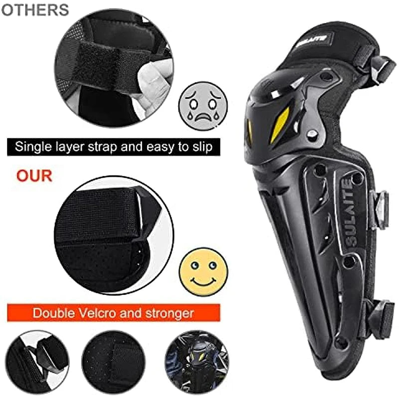 MotoGuard Knee Pads - Side Wing Protection For Off Road
