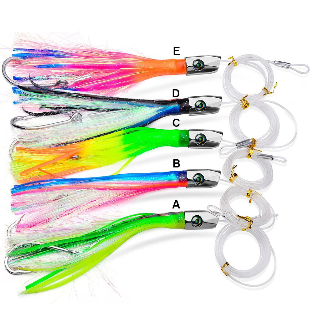 DeepSea Pro Lure 22cm 85g Zinc Head Octo Skirt - Big Game