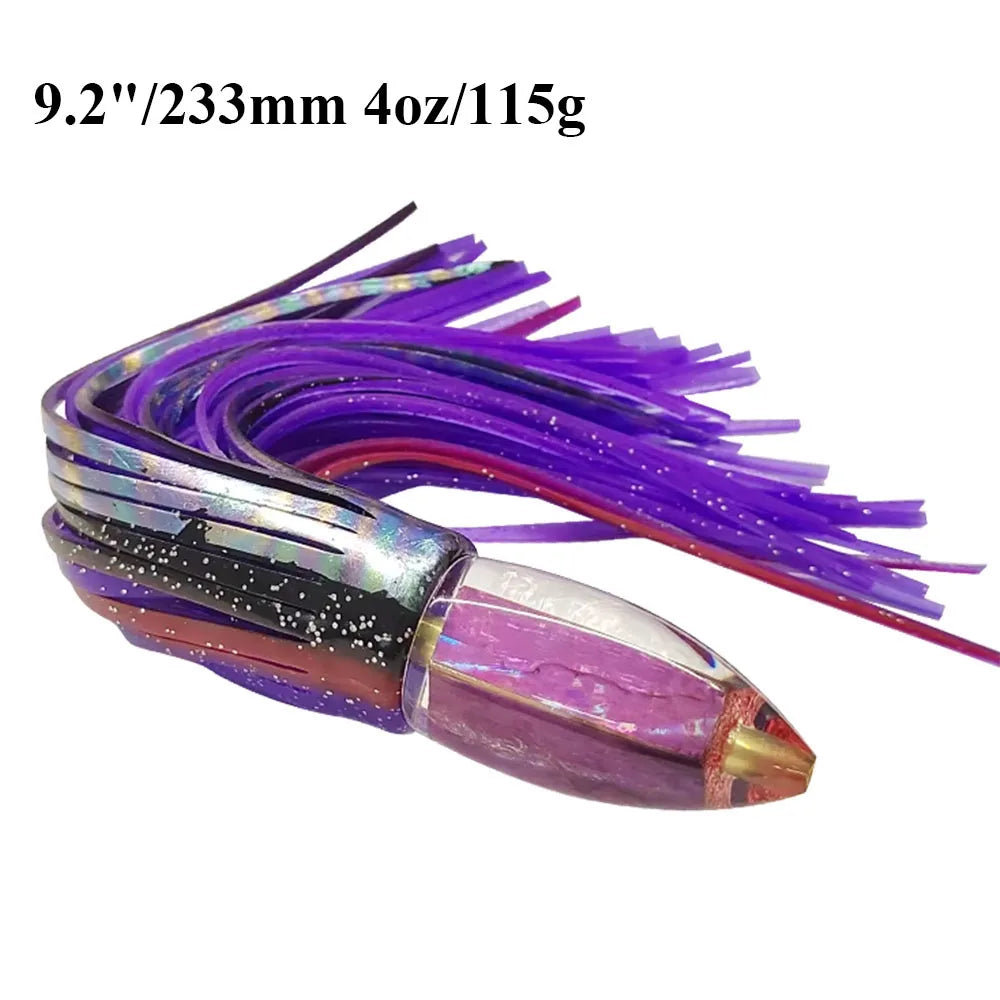 233mm 115g Marlin Lures Offshore DeepSea Boat Fishing Bait Saltwater Trolling Lure Mahi Wahoo Sworldfish Big Game Fishing Tackle