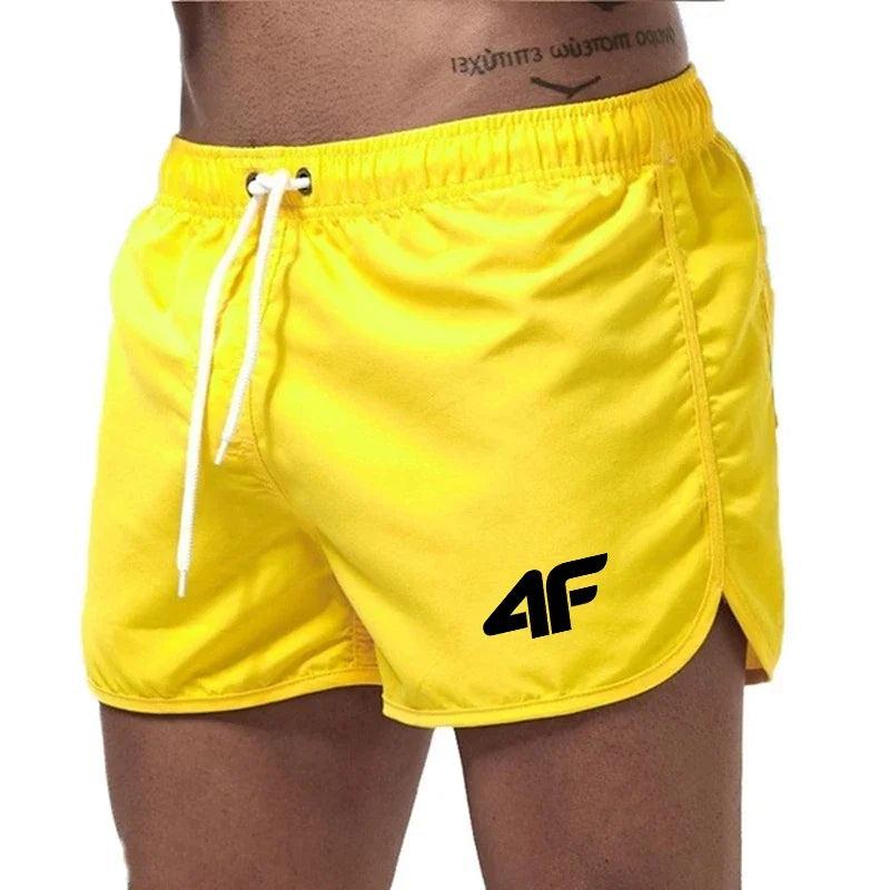 Men's Shorts 2025 Beach Trunks Summer Swim Gym Quick Drying