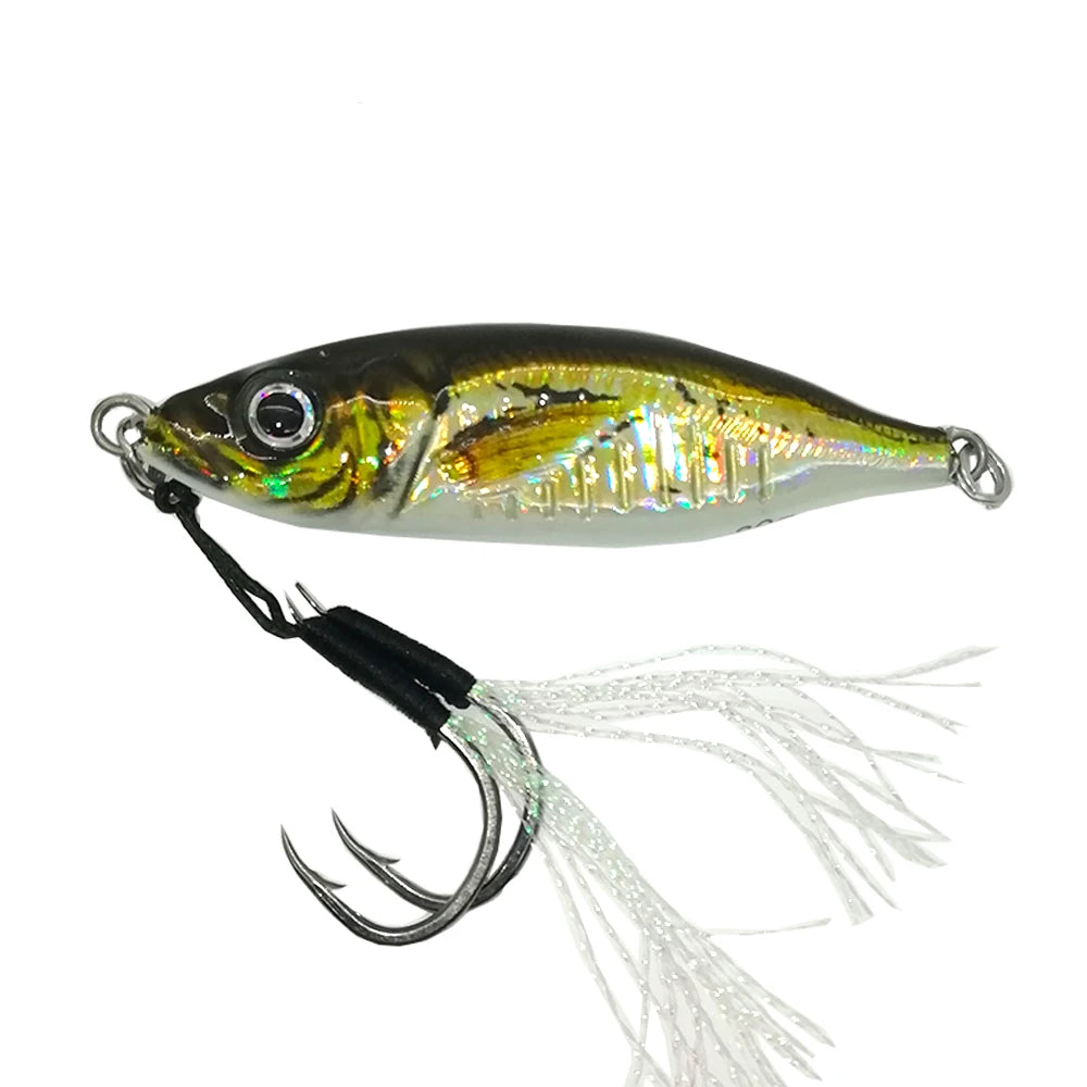 3D OffShore Saltwater Fishing Jig, Tuna Wahoo Jigging Lures